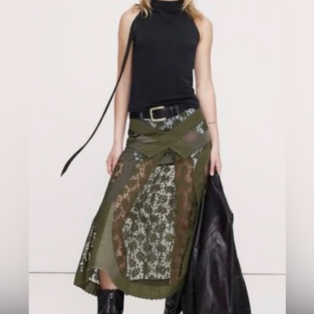 JUNYA WATANABE 2006 "SIREN CUT" LACE SKIRT